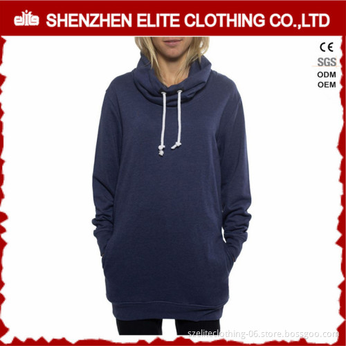 ladies cheap navy blue 100 cotton hoodies women pullover
